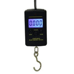 Balance numérique de pêche mini 10g Échelle de pesée de voyage Dynamomètre suspendu électronique à crochet Outil de pesée de cuisine, Capacité : 40kg, 40kg sans rétroéclairage, 40kg avec rétroéclairage