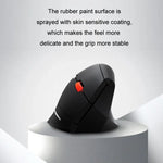 Souris sans fil Lenovo Thinkbook design ergonomique avec prise latérale, souris à prise latérale