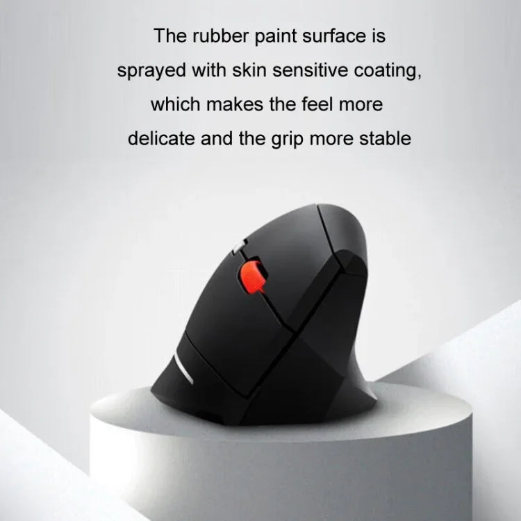Souris sans fil Lenovo Thinkbook design ergonomique avec prise latérale, souris à prise latérale