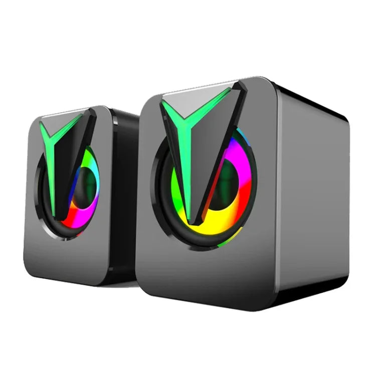 FT-25-1 Haut-parleur d’ordinateur de bureau avec éclairage RGB coloré