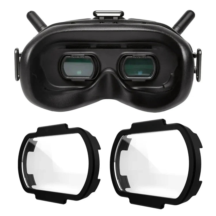 Lentilles correctrices asphériques Sunnylife FV-Q9334 (2 unités) pour lunettes DJI FPV V2, dioptries : 100°, 150°, 200°, 250°, 300°, 350°, 400°, 450°, 500°, 550°, 600°, 700°, 800°.