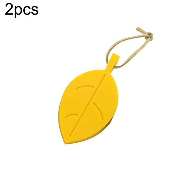 2 PCS Creative Leaf Silicone Door Stop Child Anti-pinch Security Door Crash Pad