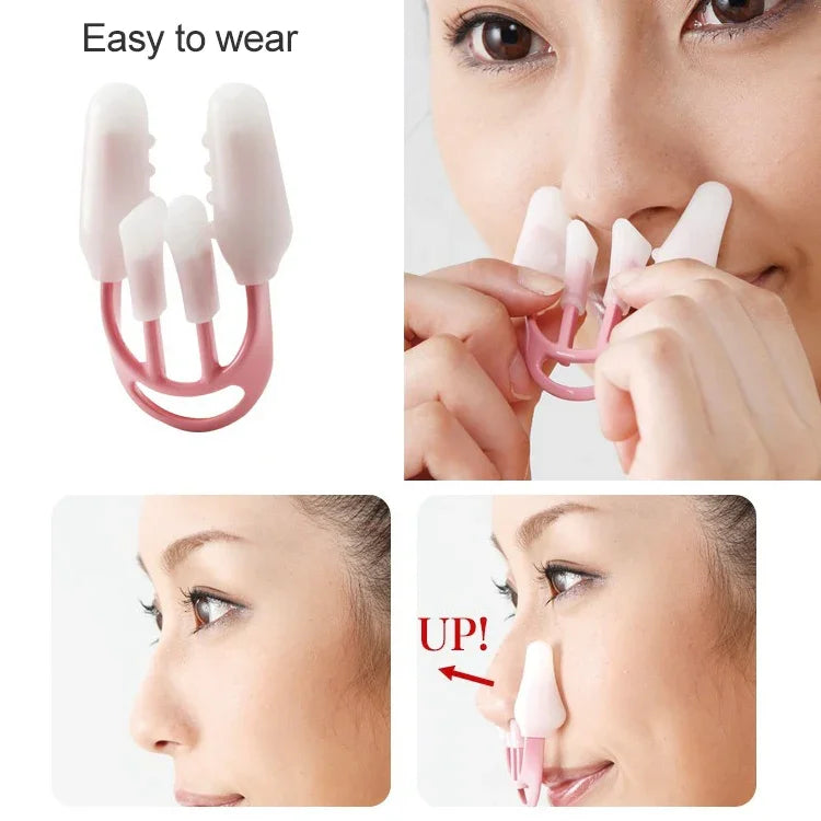 Clip-nez Redresseur de nez Releveur de pont nasal Accessoire de beauté nasale