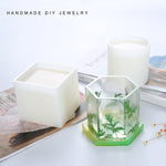 BM-02 Moule en silicone pour pot de fleurs/porte-stylo