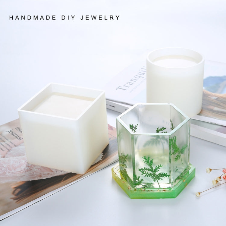 BM-02 Moule en silicone pour pot de fleurs/porte-stylo