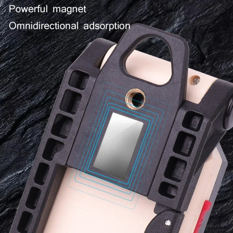 Lampe de travail d'inspection automobile anti-éblouissement, rechargeable par USB, pliable, à LED, pour camping, avec crochet + aimant, W559 2 COB + T6, W560 COB + T6
