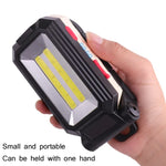 Lampe de travail d'inspection automobile anti-éblouissement, rechargeable par USB, pliable, à LED, pour camping, avec crochet + aimant, W559 2 COB + T6, W560 COB + T6