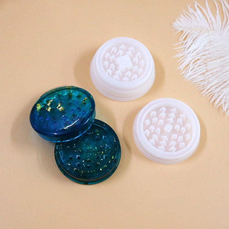 Moule en silicone combiné pour cendrier en feuille d'érable, broyeur de dents, broyeur de cigarettes, moule en époxy cristal DIY, forme de feuille d'érable