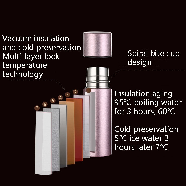 Tasse à eau isolante pour enfant, mini tasse isolante portable en acier inoxydable, spécifications : Tasse antibactérienne 150ml (Rose), Tasse antibactérienne 150ml (Vert), Tasse antibactérienne 180ml (Rose), Tasse antibactérienne 180ml (Vert)
