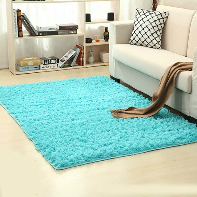 Tapis à poils longs pour salon, maison, tapis de sol moelleux et chaleureux, tapis doux et duveteux pour chambre d'enfant, tapis en fausse fourrure, 160x200cm, 140x200cm, 80x120cm, 80x160cm, 80x200cm