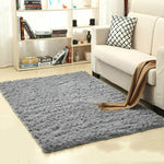 Tapis à poils longs pour salon, maison, tapis de sol moelleux et chaleureux, tapis doux et duveteux pour chambre d'enfant, tapis en fausse fourrure, 160x200cm, 140x200cm, 80x120cm, 80x160cm, 80x200cm