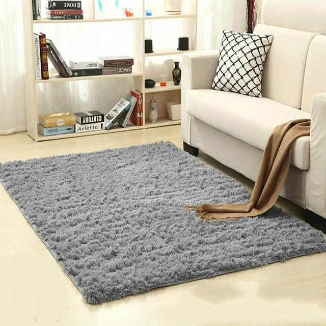 Tapis à poils longs pour salon, maison, tapis de sol moelleux et chaleureux, tapis doux et duveteux pour chambre d'enfant, tapis en fausse fourrure, 160x200cm, 140x200cm, 80x120cm, 80x160cm, 80x200cm