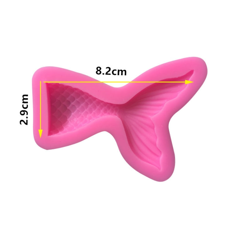 Moule en silicone liquide queue de sirène, petit (rose) 15-95, grand (rose) 15-94, petit (gris) 15-95, grand (gris) 15-94