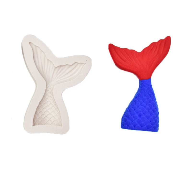 Moule en silicone liquide queue de sirène, petit (rose) 15-95, grand (rose) 15-94, petit (gris) 15-95, grand (gris) 15-94