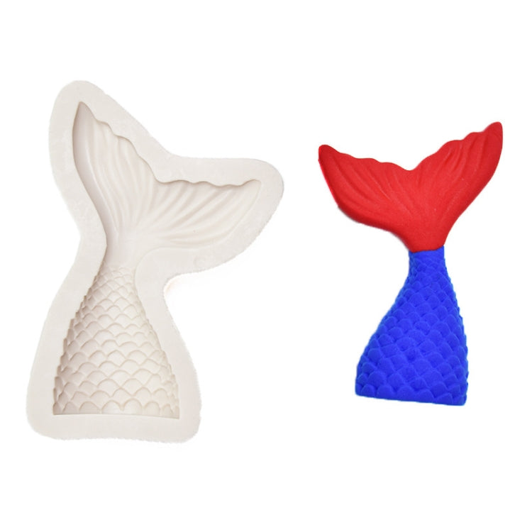 Moule en silicone liquide queue de sirène, petit (rose) 15-95, grand (rose) 15-94, petit (gris) 15-95, grand (gris) 15-94