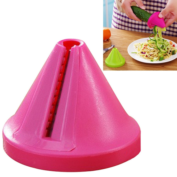 Entonnoir de cuisine, modèle de coupe-spirale, trancheur de légumes, coupe-carottes (vert), coupe-carottes (rouge)
