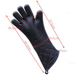 Gants en silicone antidérapants extra-longs, résistants aux hautes températures, isolants, pour fours à micro-ondes, anti-brûlures, Gants en silicone extra-longs