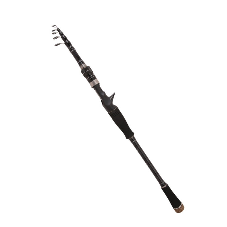Canne à pêche télescopique en carbone Luya, section courte, 1,8 m, 2,1 m, 2,4 m, 2,7 m, 3,0 m, 3,3 m, 3,6 m