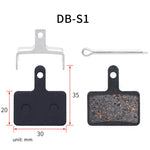3 paires de plaquettes de frein semi-métalliques pour VTT M355, frein à disque à huile BB5, frein à disque en résine, DB-S1, DB-S3, DB-S2, DB-S4, DB-S5, DB-S6, DB-S7, DB-S8, DB-S9, DB-S10, DB-S11, DB-S12, DB-S13, DB-S14, DB-S15, DB-S16