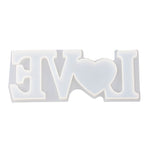 Moule de lettre en silicone époxy cristal DIY, moule anti-lettre MD3300_LOVE, moule anti-lettre MD3301_HOME, moule anti-lettre MD3302_Family, moule lettre positive MD3313_LOVE, moule lettre positive MD3314_HOME, moule lettre positive MD3315_FAMILY