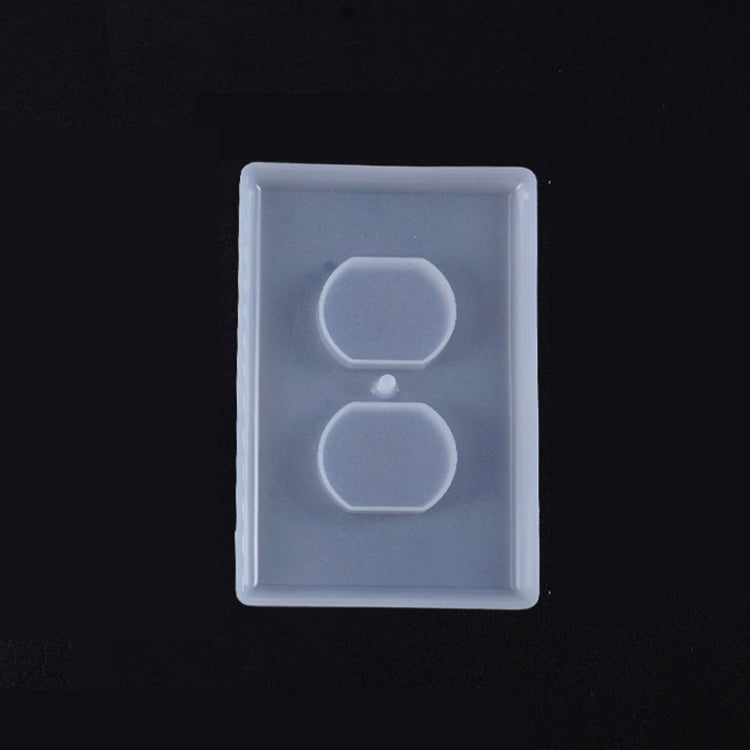 Moule en silicone pour panneau de commutation de ligne de données à bouton de prise poreuse en époxy de cristal, style un, style deux, style trois, style quatre, style cinq, style six