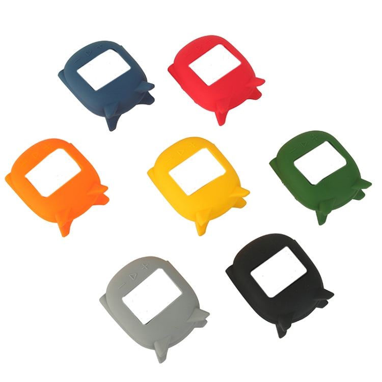 Pour étui en silicone protecteur pour enceinte Bluetooth JBL Clip 4, Style 1 (Bleu), Style 1 (Vert Armée), Style 1 (Gris Argent), Style 1 (Orange), Style 1 (Rouge), Style 1 (Noir), Style 1 (Jaune)