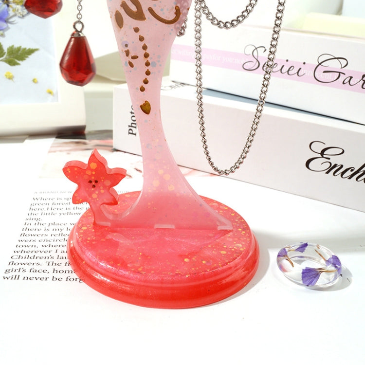 Moule de Présentoir à Bijoux en Résine Époxy DIY, MD3717+MD3718