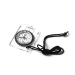 Boussole 2 en 1 avec règle de mesure de carte, boussole multifonctionnelle extérieure, 2 en 1