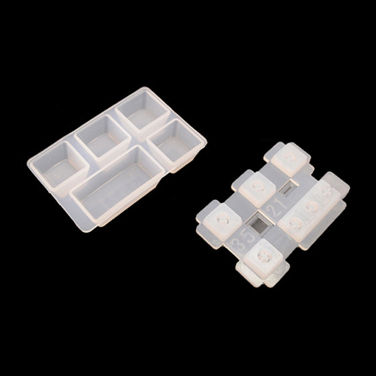 Moule en silicone pour capuchons de clavier DIY, moule en silicone pour clavier mécanique OEM, MD3520, MD3521, MD3522, MD3523, MD3524, MD3525