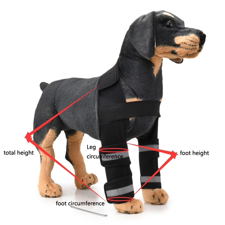 Genouillère de protection pour chien, suite à une intervention chirurgicale ou blessure, S, M, L