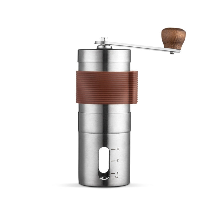 Moulin à Café Manuel Portable en Acier Inoxydable, Taille Moyenne