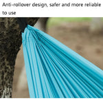Hamac de camping extérieur en nylon à une place, Livraison couleur aléatoire, 0,9x2,45m Couleur aléatoire
