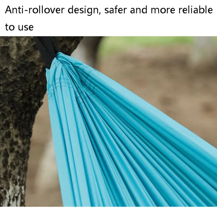 Hamac de camping extérieur en nylon à une place, Livraison couleur aléatoire, 0,9x2,45m Couleur aléatoire