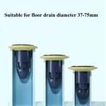 Désodorisant de siphon de sol, cache-siphon anti-odeurs pour toilettes de salle de bain, couvercle anti-cafards et insectes, blanc, vert, rose, bleu