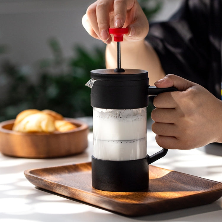 Cafetière à Piston Manuelle pour la Maison, en Verre, pour Café et Thé, 350ml, 600ml, 1000ml