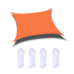 Voile d'ombrage de jardin extérieur imperméable anti-UV, Taille : 4m x 5m, 4m x 5m