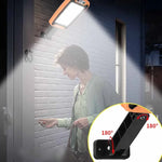 Applique murale solaire extérieure étanche, détection de mouvement, pour jardin, clôture, éclairage de rue, TG-TY07701 6 x 28 LED, TG-TY07703 10 x 16 LED, TG-TY07704 Diamond 124 LED, TG-TY07705 6 x 40 COB, TG-TY07706 8 x 30 COB, TG-TY07707 10 x 24 COB