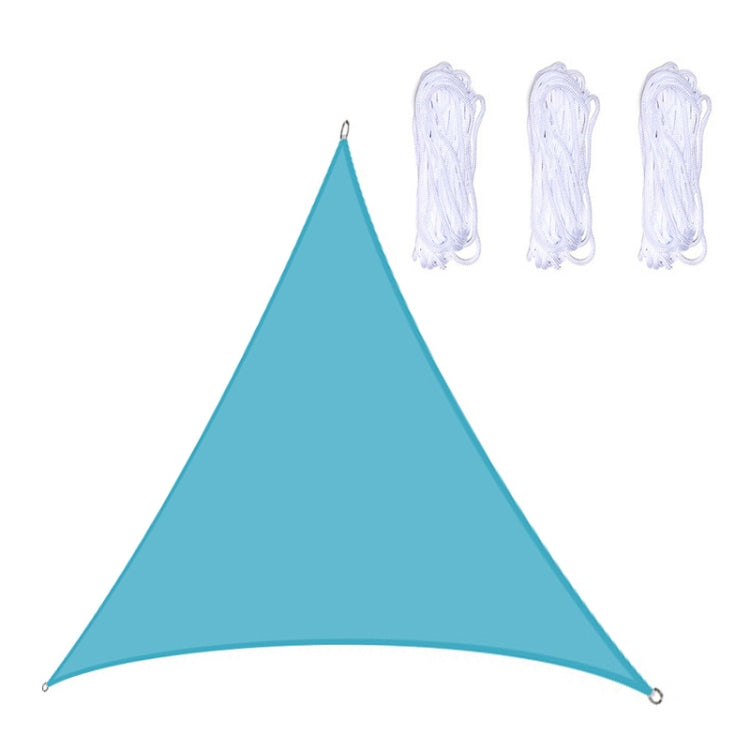 Voile d'ombrage triangulaire extérieure de jardin imperméable et anti-UV, Taille : 2m x 2m x 2m, 2m x 2m x 2m, 2m x 2m x 2m
