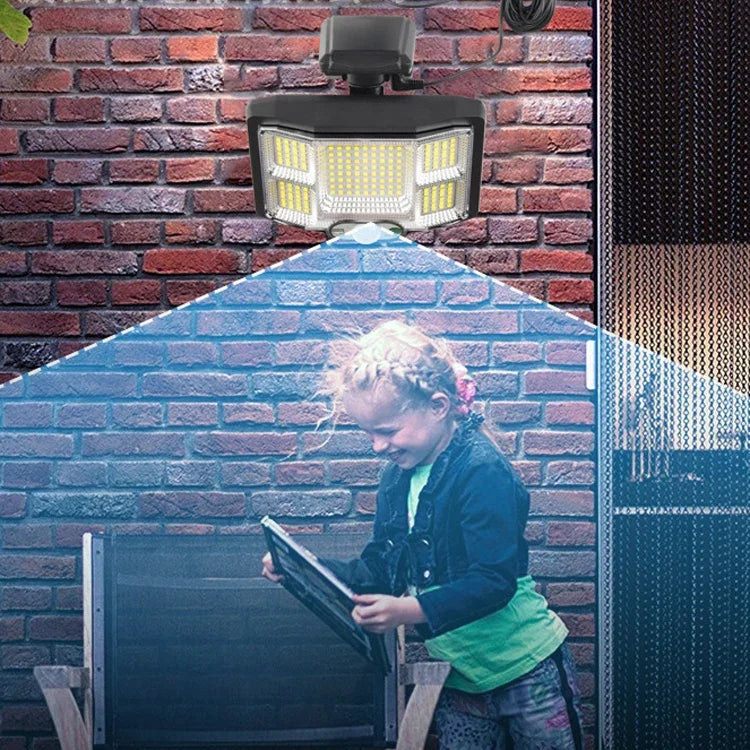 TG-TY085 Lampe murale solaire d'extérieur à induction corporelle, étanche pour jardin et rue, avec télécommande, Spécifications :, 96 LED intégrées, 96 COB intégrées, 96 LED séparées, 96 COB séparées, 168 LED intégrées, 168 COB intégrées
