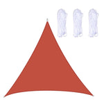 Triangle Outdoor Garden Sunshade Sail Waterproof Anti-UV Canopy, Size: 4m x 4m x 4m, 4m x 4m x 4m