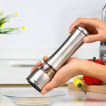 JE0318 Moulin à poivre manuel multifonction en acier inoxydable, outils de cuisine, JE0318