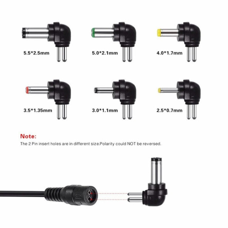 Alimentation à tension réglable C5 3-12V 12W, adaptateur secteur multifonction avec embouts DC, prise US, prise UK, prise EU