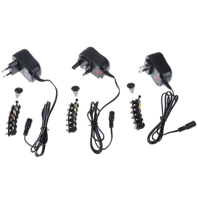 Alimentation à tension réglable C5 3-12V 12W, adaptateur secteur multifonction avec embouts DC, prise US, prise UK, prise EU