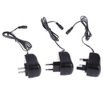 Alimentation à tension réglable C5 3-12V 12W, adaptateur secteur multifonction avec embouts DC, prise US, prise UK, prise EU