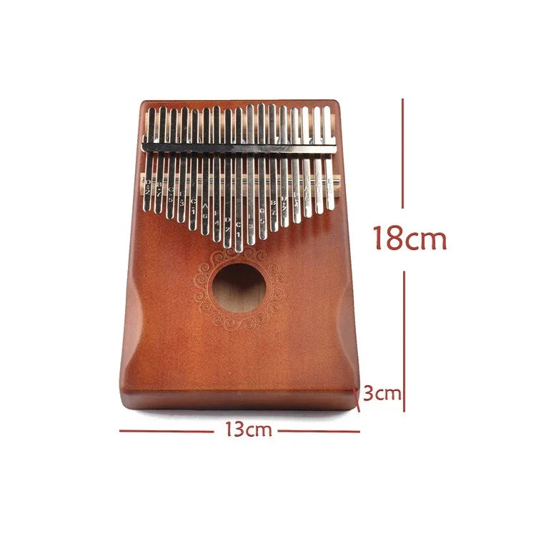 Kalimba à 17 notes pour débutants, piano à pouces, marron, kit marron, jaune, kit jaune, en bois, kit en bois, noir, kit noir