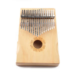 Kalimba à 17 notes pour débutants, piano à pouces, marron, kit marron, jaune, kit jaune, en bois, kit en bois, noir, kit noir