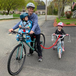 Corde de remorquage pour vélo ZXCQYS-L, corde de traction parent-enfant portable pour VTT, corde de remorquage ZXCQYS-L