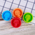 Boîte à glaçons de cuisine en silicone de qualité alimentaire, moule à glaçons créatif pour whisky, forme de patte de chat (rouge), forme de crâne (bleu), forme de crâne (vert), forme de crâne (orange)
