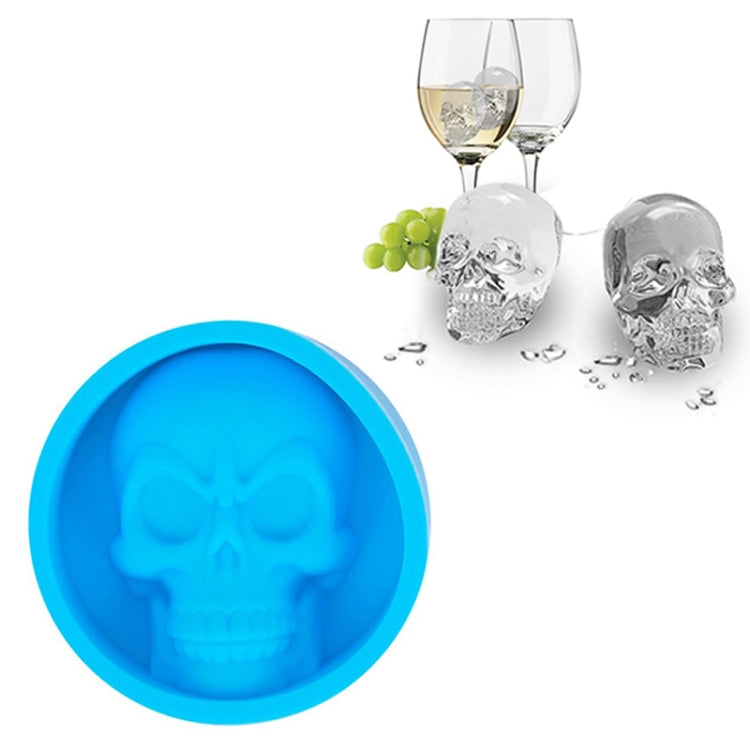 Boîte à glaçons de cuisine en silicone de qualité alimentaire, moule à glaçons créatif pour whisky, forme de patte de chat (rouge), forme de crâne (bleu), forme de crâne (vert), forme de crâne (orange)