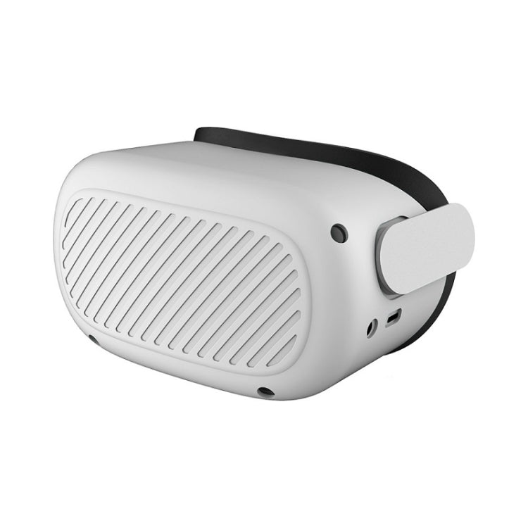 Coque de protection en silicone étanche, anti-poussière et antichute pour lunettes VR Meta Quest, Noir, Blanc, Rouge, Vert Lumineux